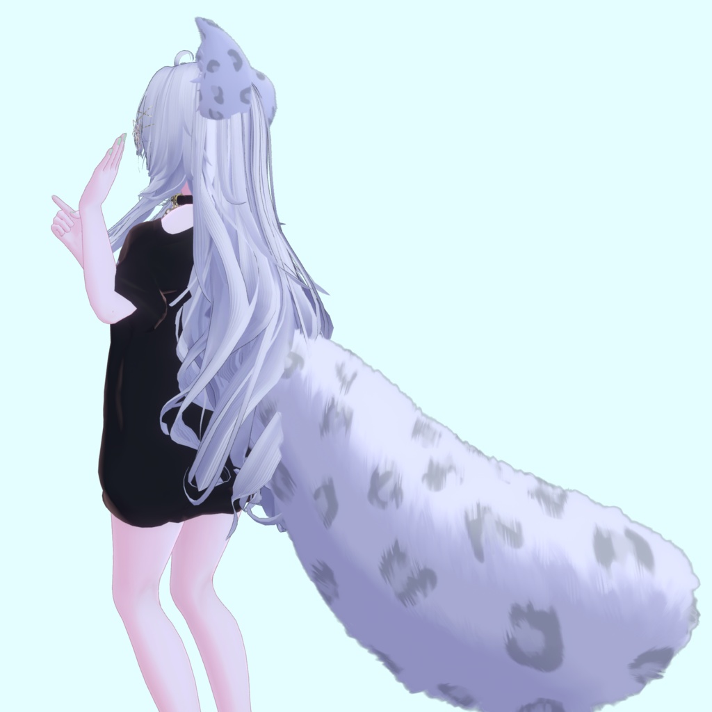 【9Avatar対応】Big Animal Ear5