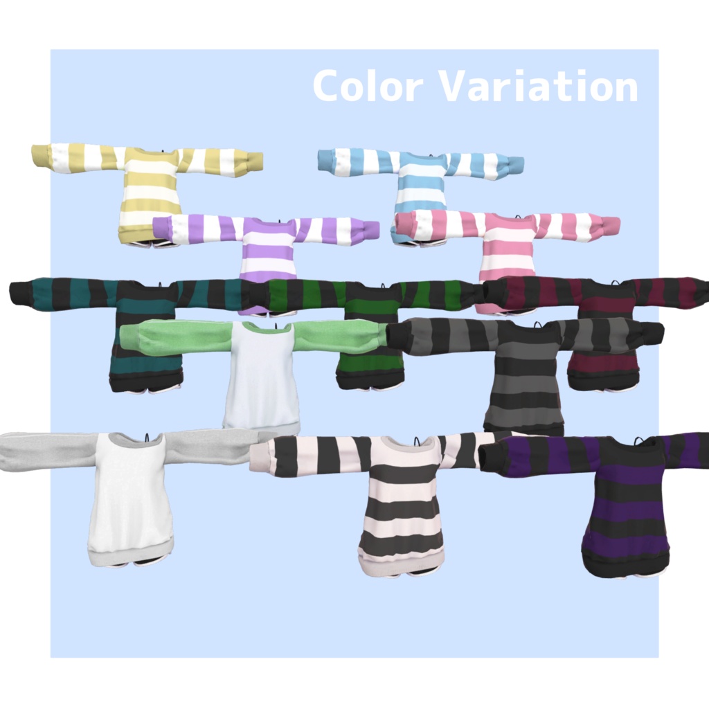 【セール開催中】【8Avatar対応】ダサダボsweat