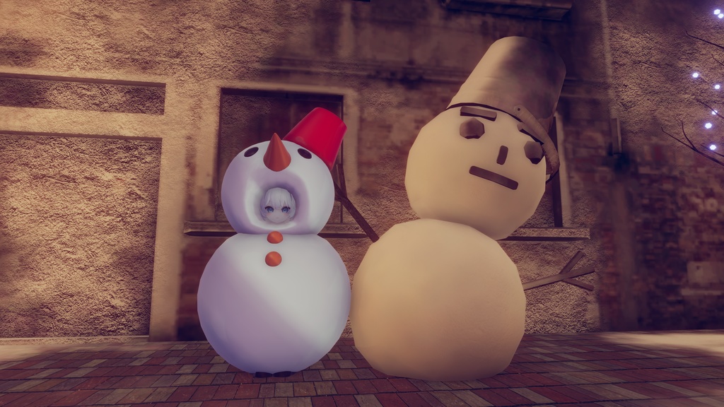 【5Avatar対応】雪だるまになりたいstyle⛄