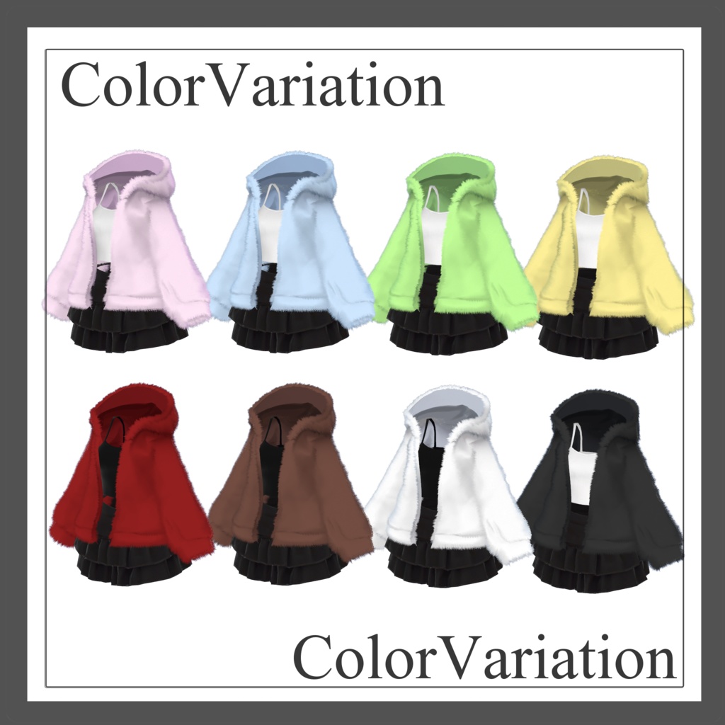 【9Avatar対応】Huwamoco