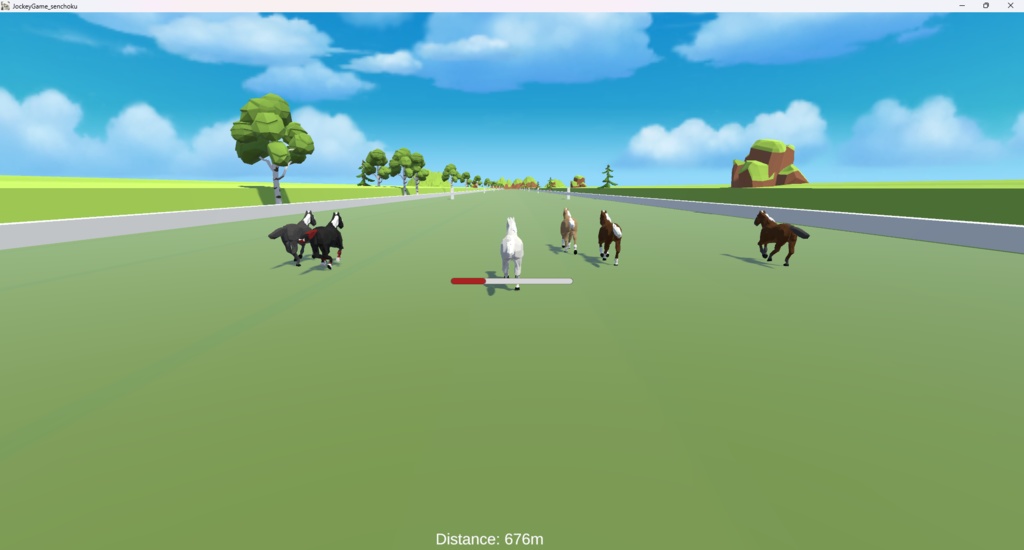 ジョッキーゲーム ~千直~ 戦略的スタミナ管理でG1を制覇せよ!Windows版