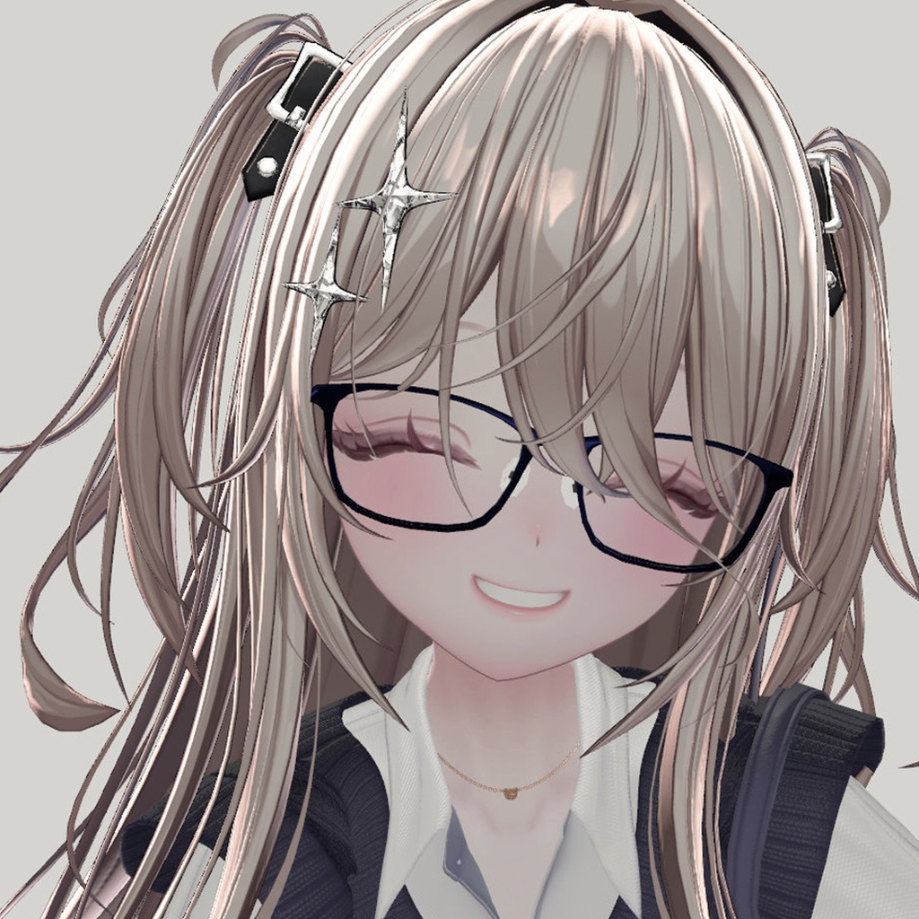 【VRC想定】NOABOX.004 シンプルブルー