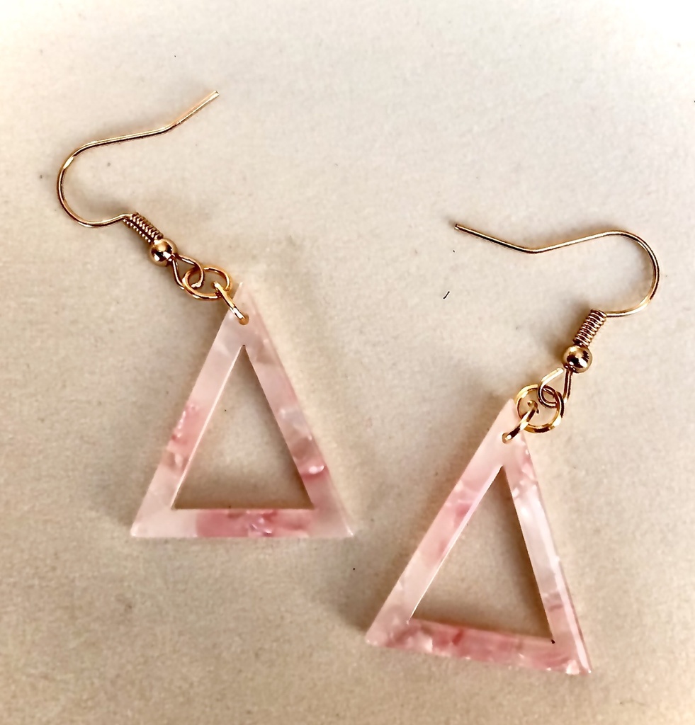 大理石風ピアス・イヤリング