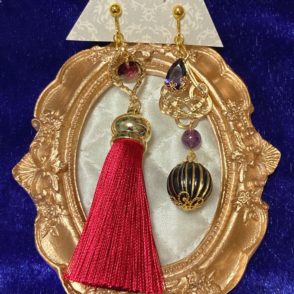 ドラルク チャイナ衣装イメージイヤリング