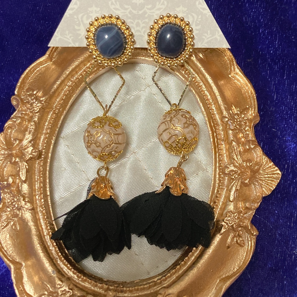 フクマさん　ハロウィン衣装イメージピアス