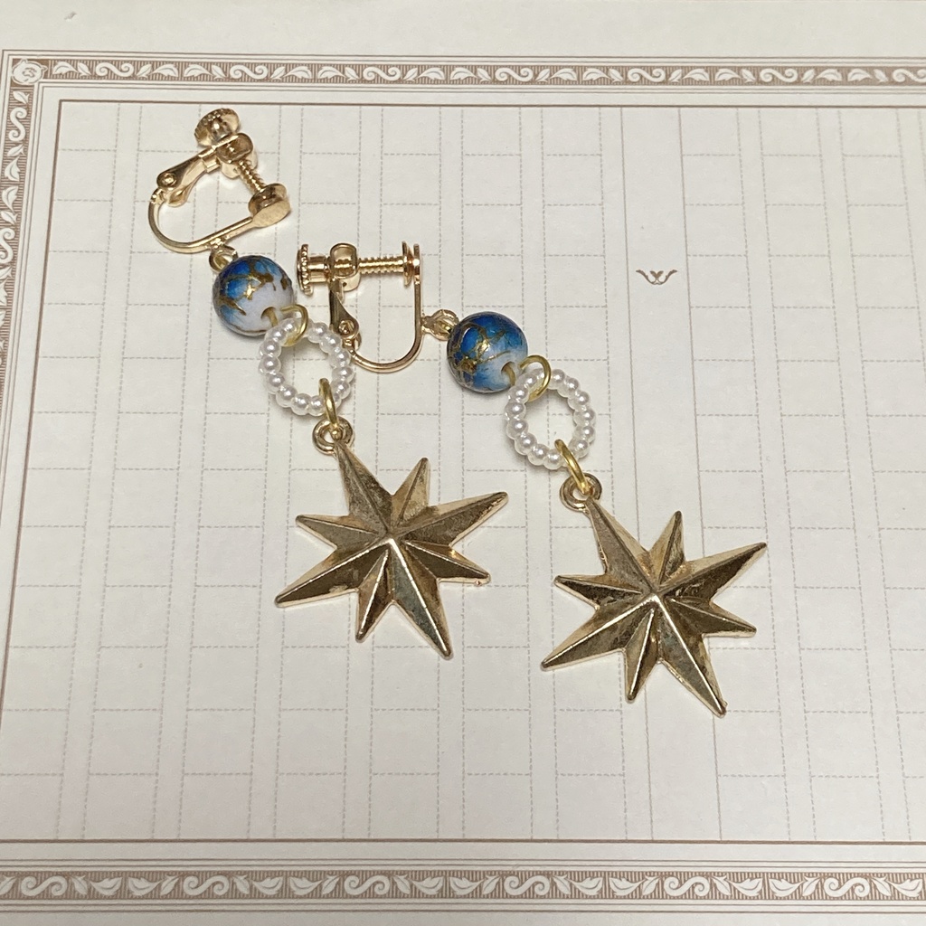 宮沢賢治　イメージイヤリング