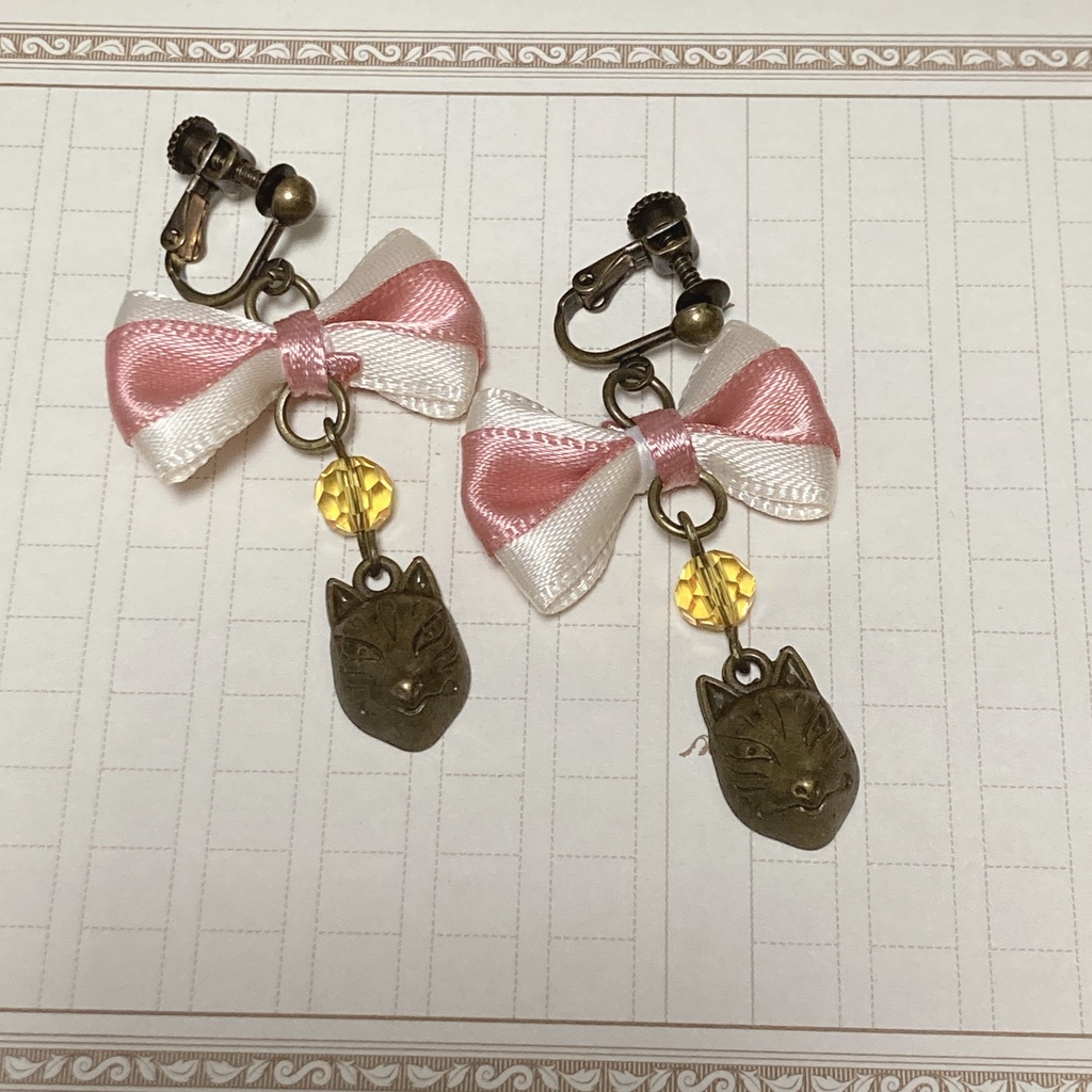 新美南吉 イメージイヤリング