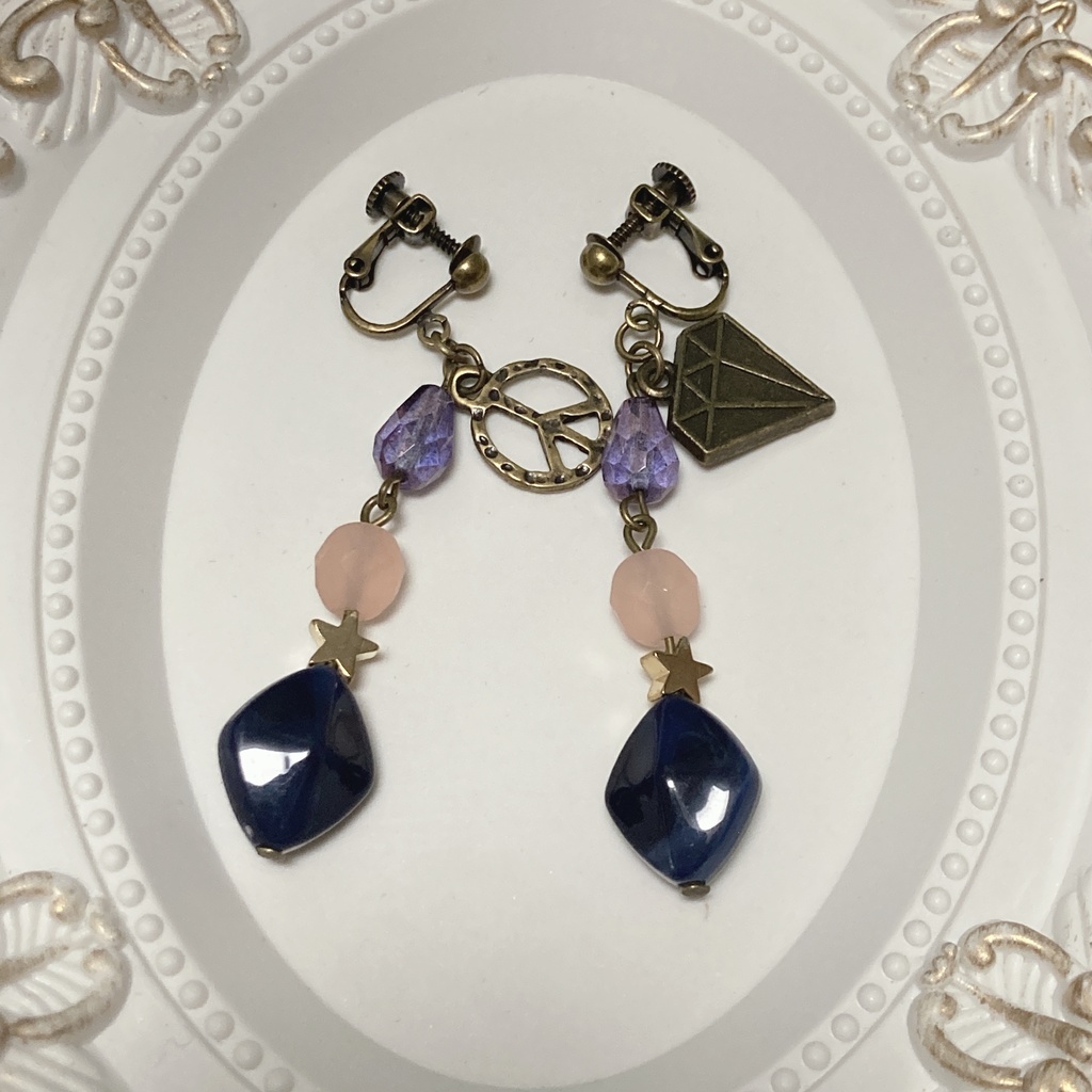 東方仗助　イメージイヤリング