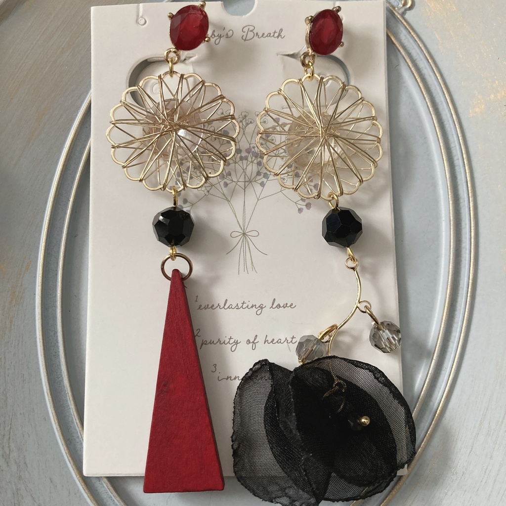 フクマ大正ロマン衣装　イメージイヤリング