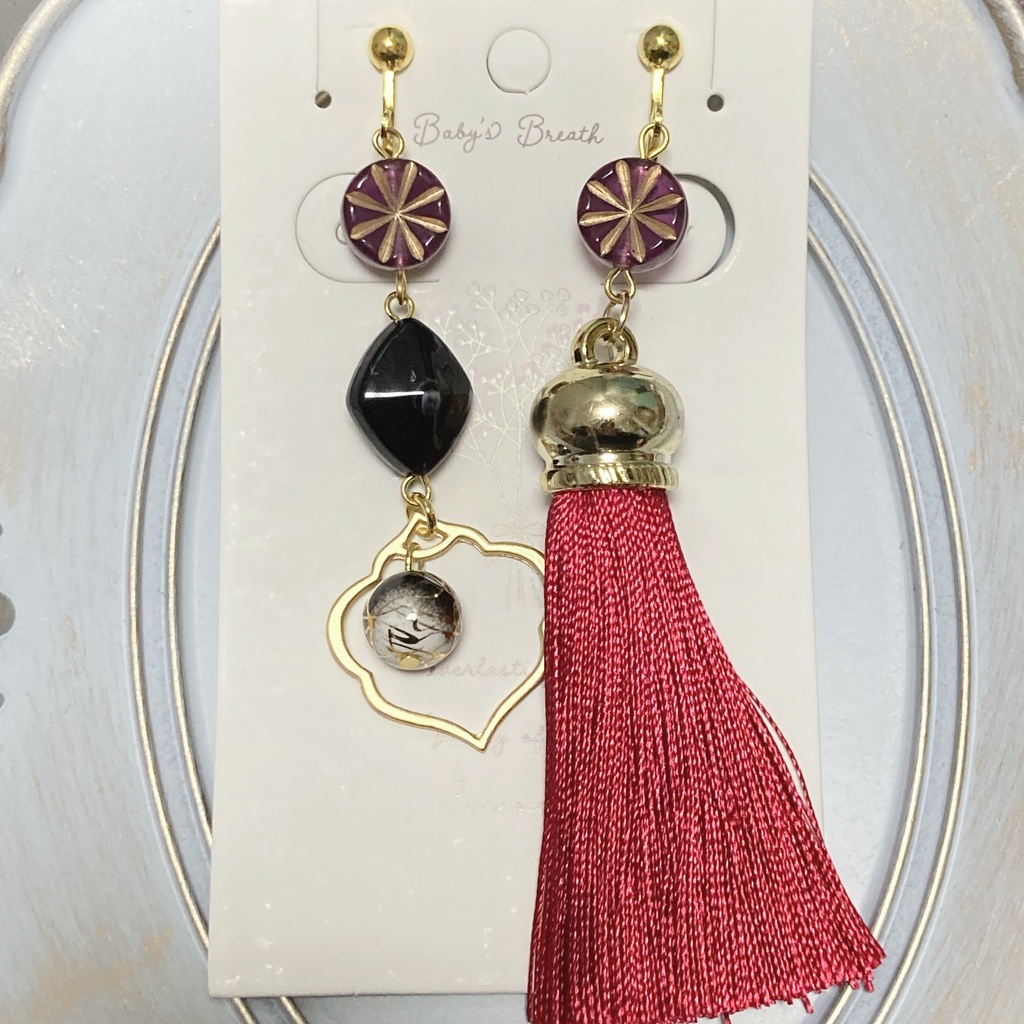 ドラルクチャイナ衣装　イメージイヤリング