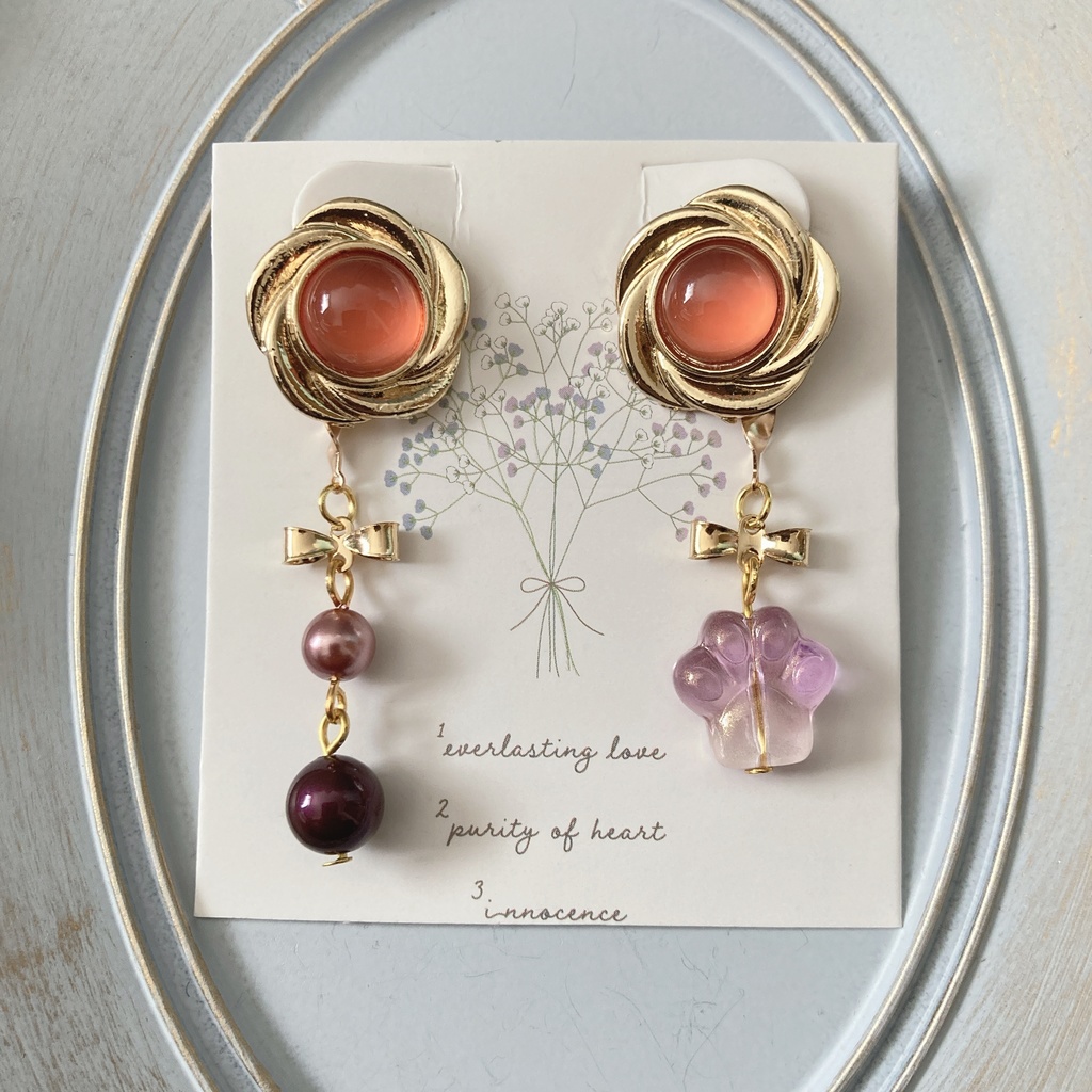 ヒナイチチェシャ猫　イメージピアス