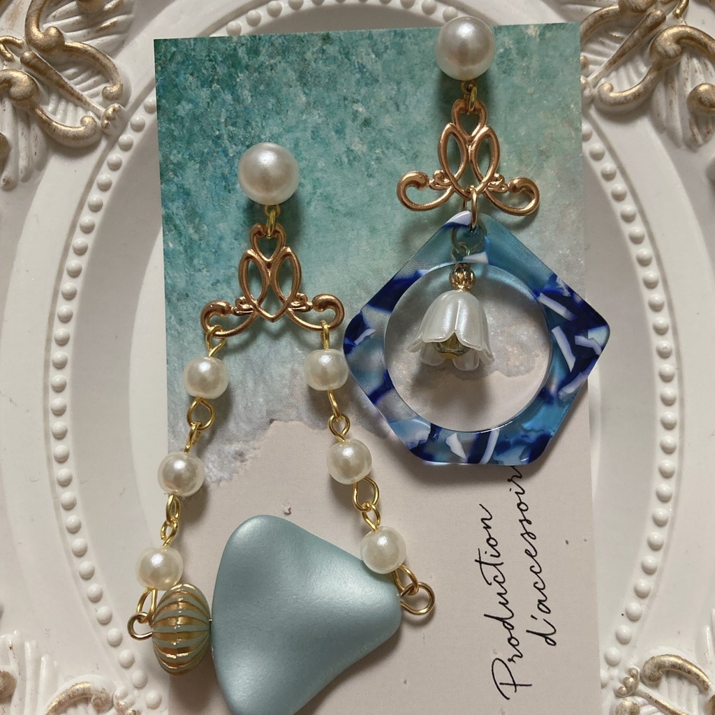 ドラルク水族館衣装　イメージピアス