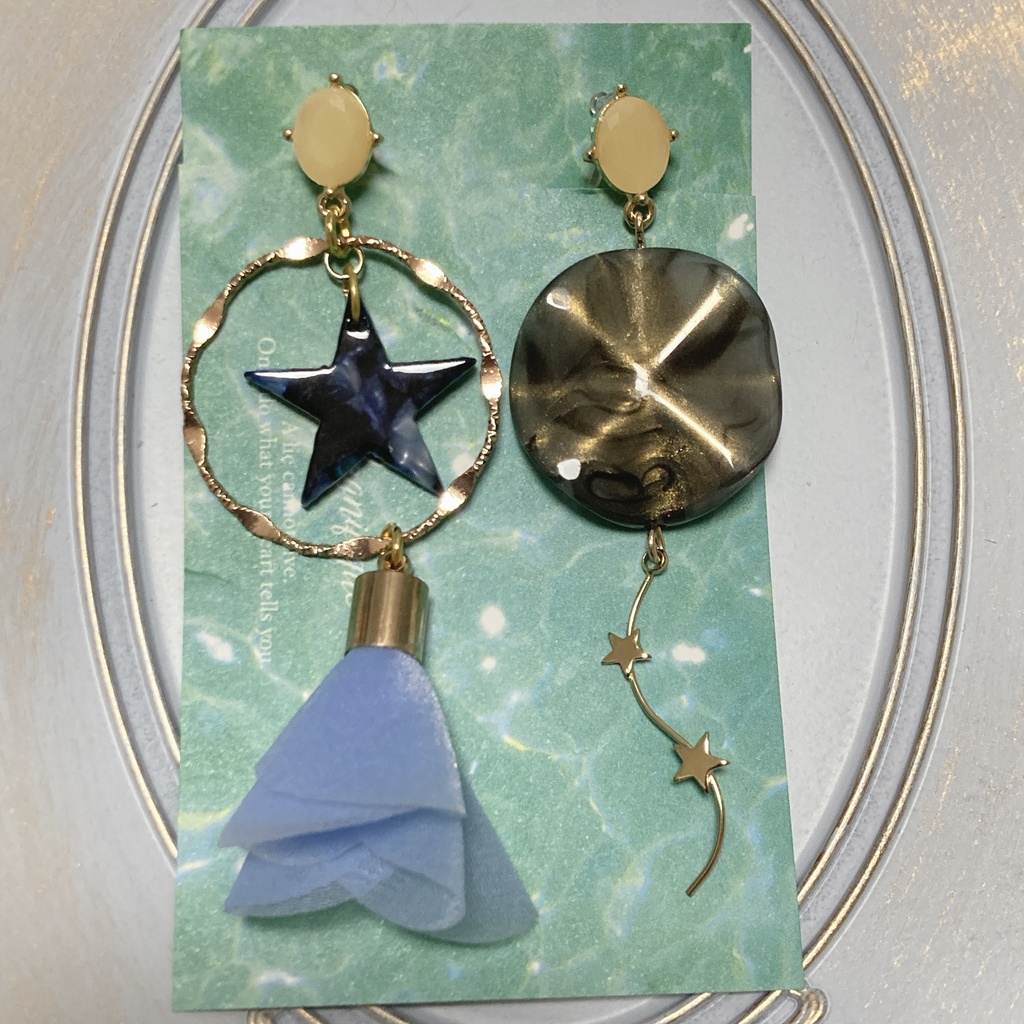 Y談おじさん水族館衣装 イメージイヤリング