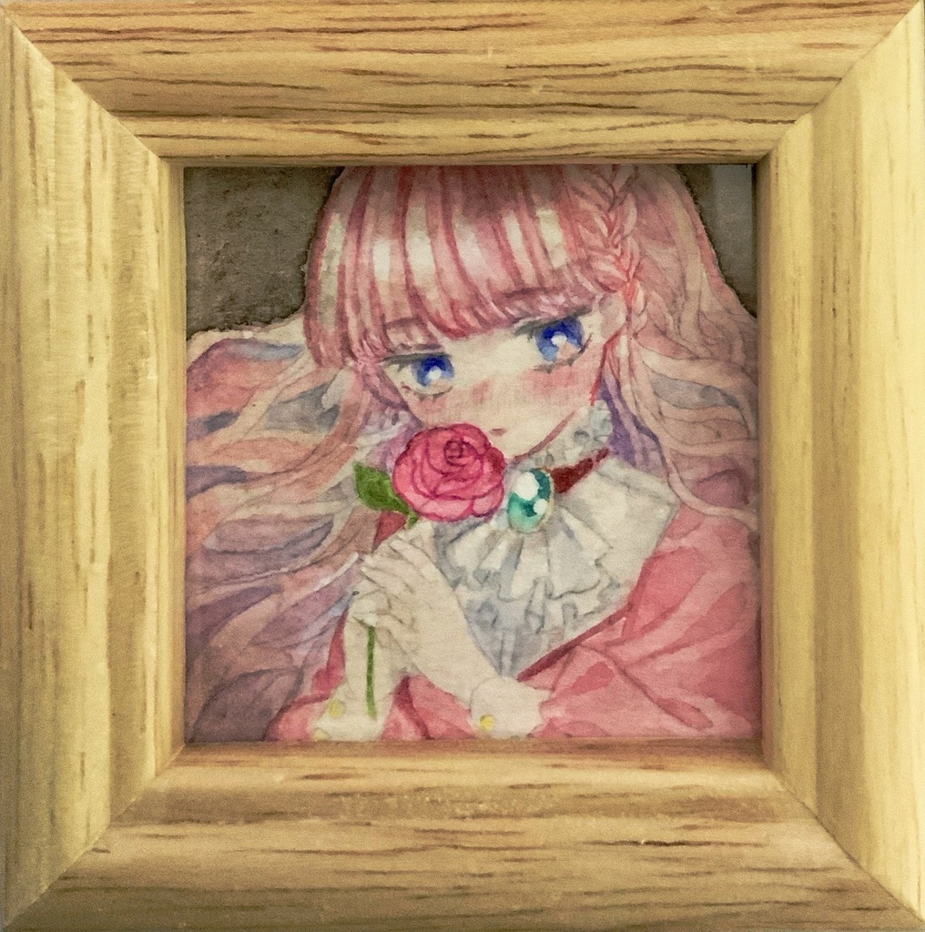 薔薇と少女