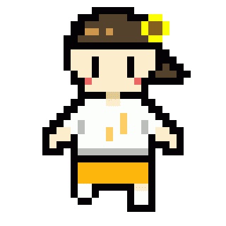 【ドット絵ゲーム待機画面】テンプレートB