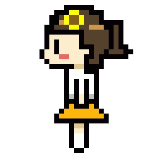 【ドット絵ゲーム待機画面】テンプレートC