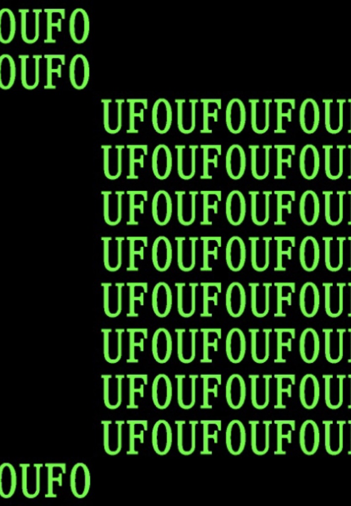 市松模様UFOTシャツ