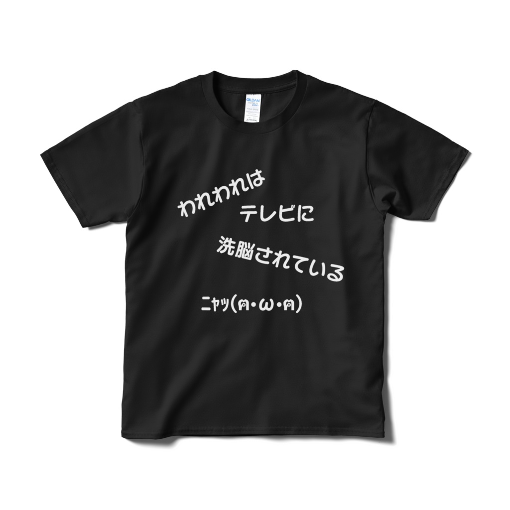 われわれはテレビに洗脳されているTシャツ