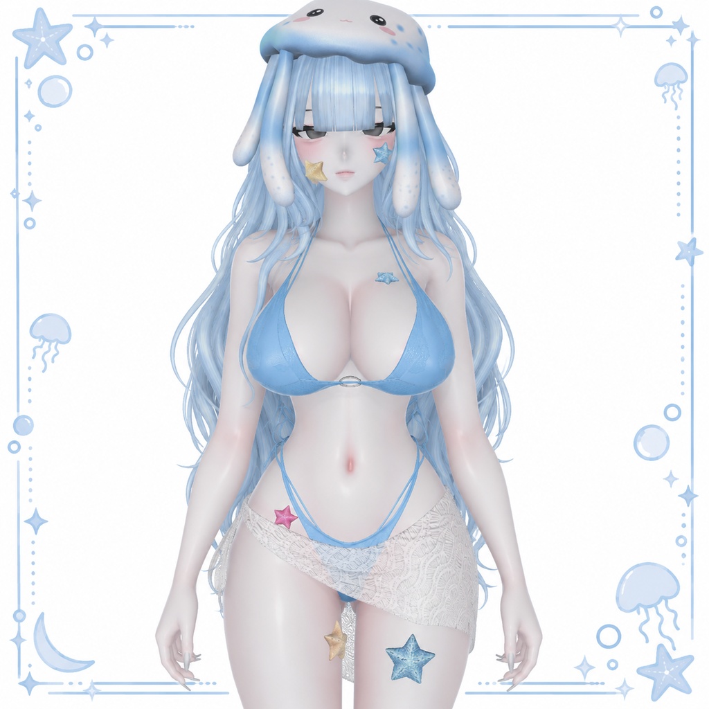 【PC・VR対応】Aquaria(アクアリア)| VRChat Avatar