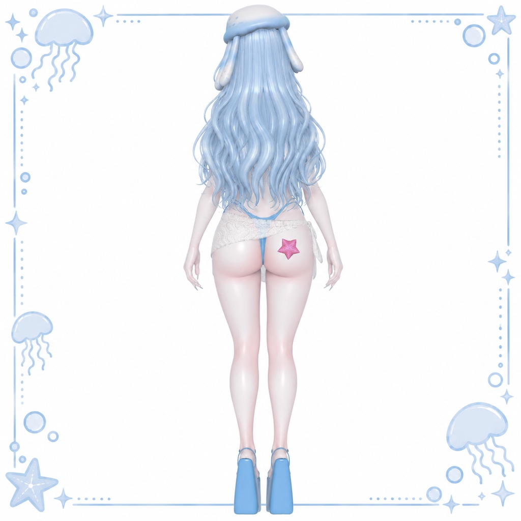 【PC・VR対応】Aquaria(アクアリア)| VRChat Avatar