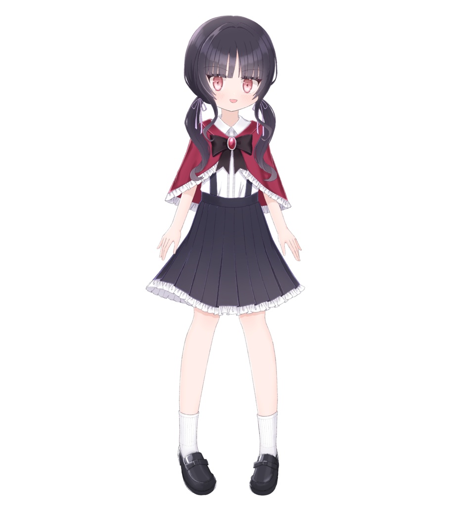 【フリー素材】立ち絵素材06 おさげの幼女