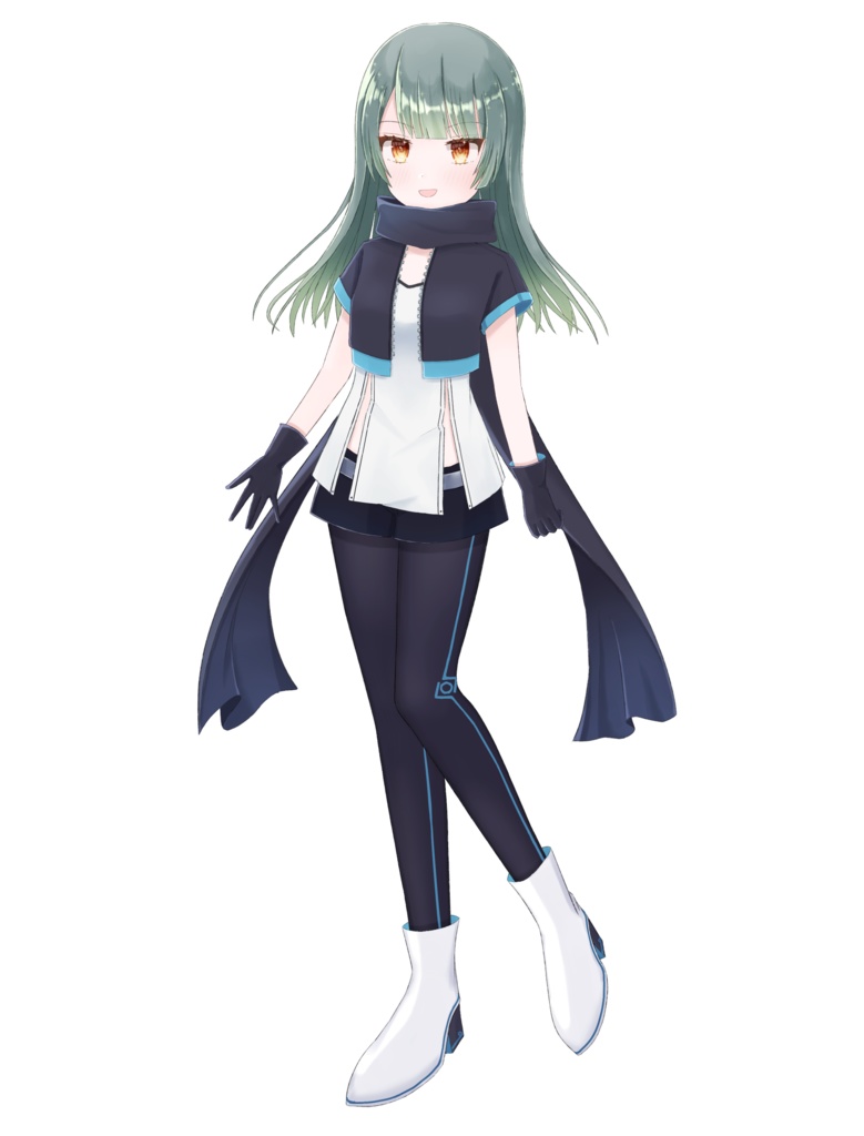 【フリー素材】立ち絵素材10 SFぽい女の子