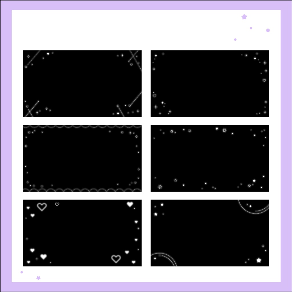 SNS投稿用フレームセット