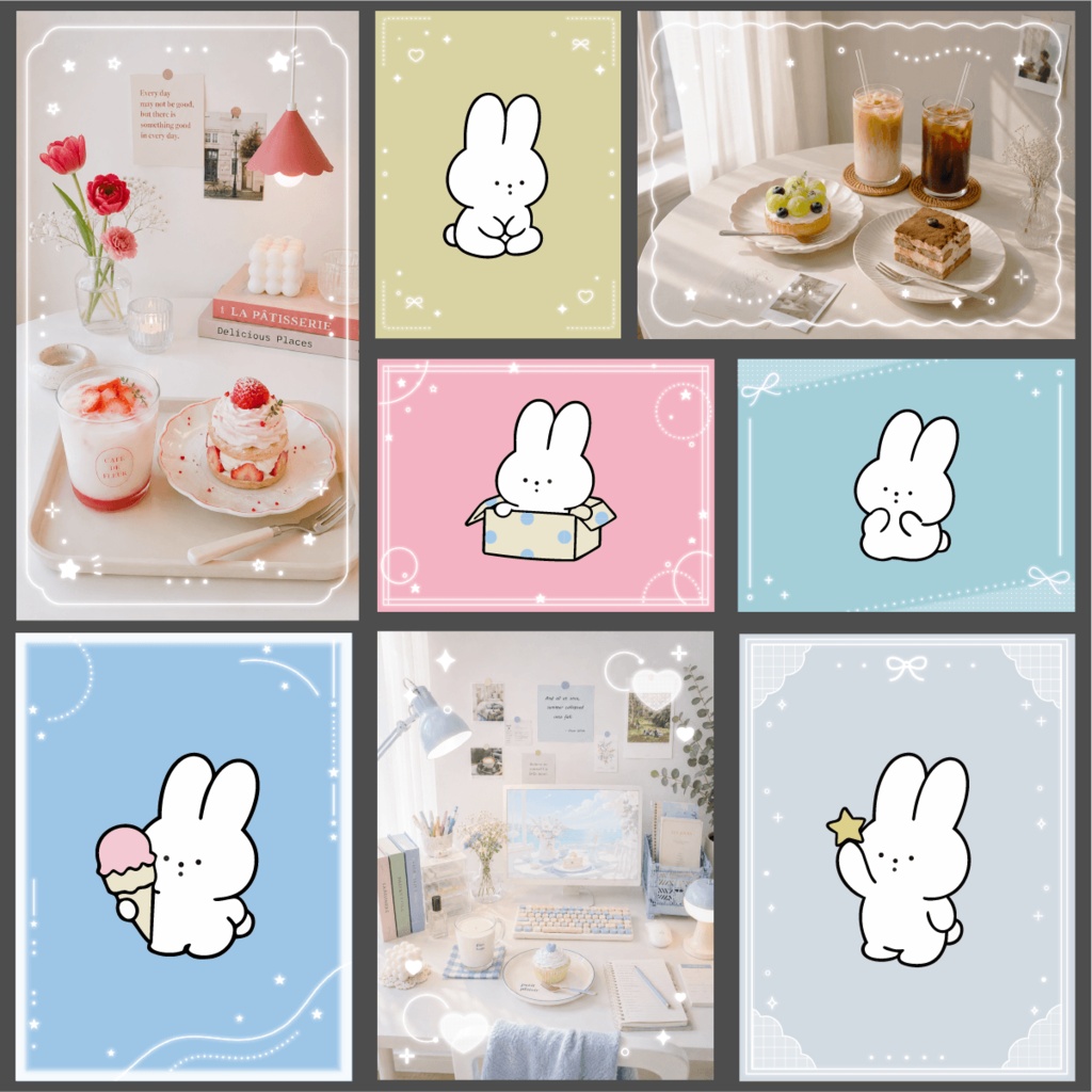 【新作デザイン】SNS投稿用フレームセット