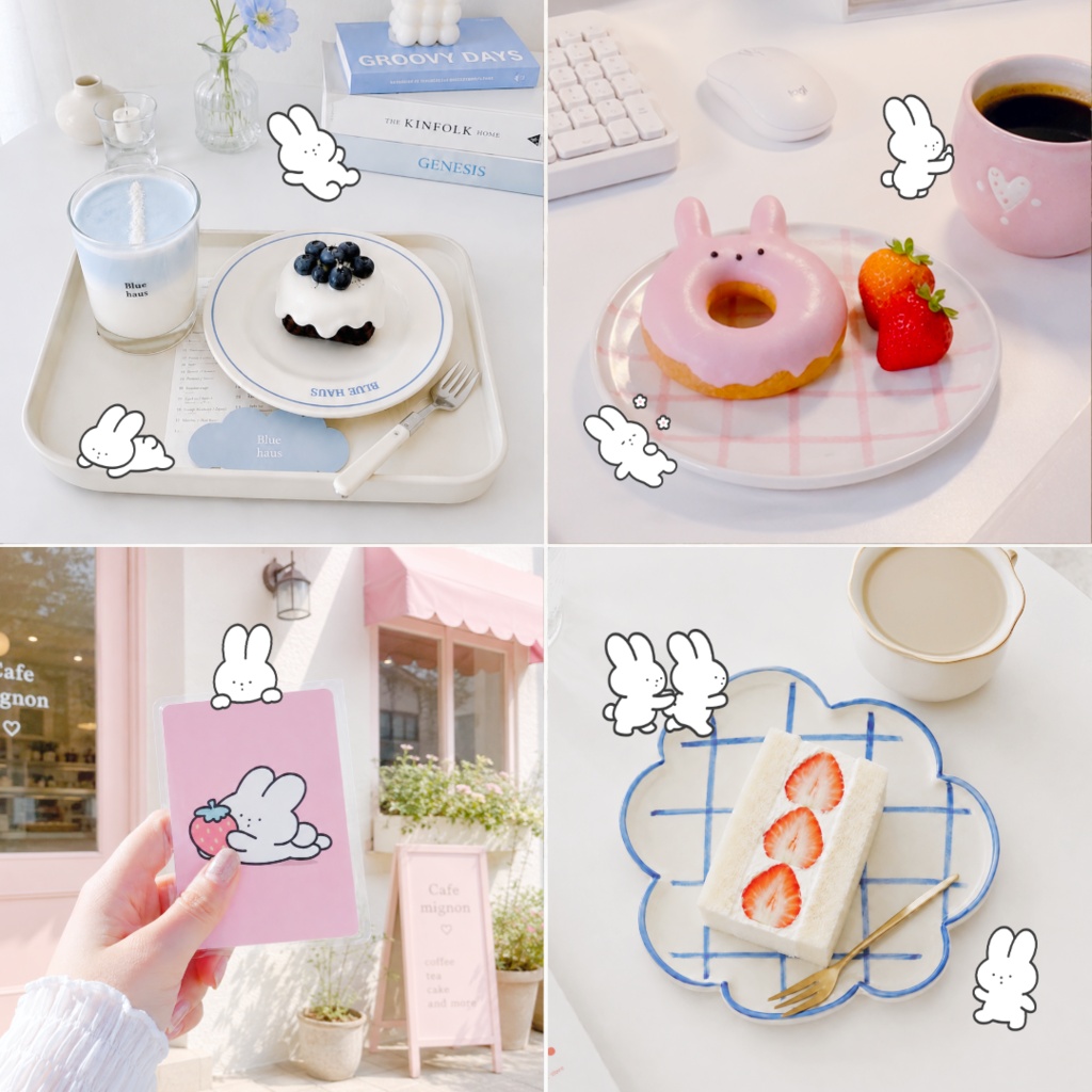 【もちぴょん②】32枚スタンプセット