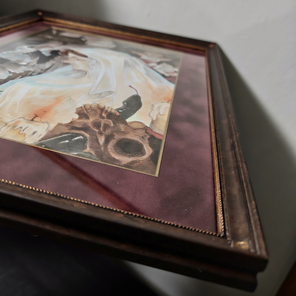 【マット額装原画】誘惑