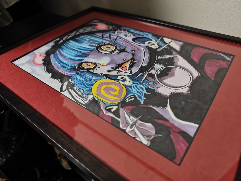 【マット額装原画】≪Empusa≫