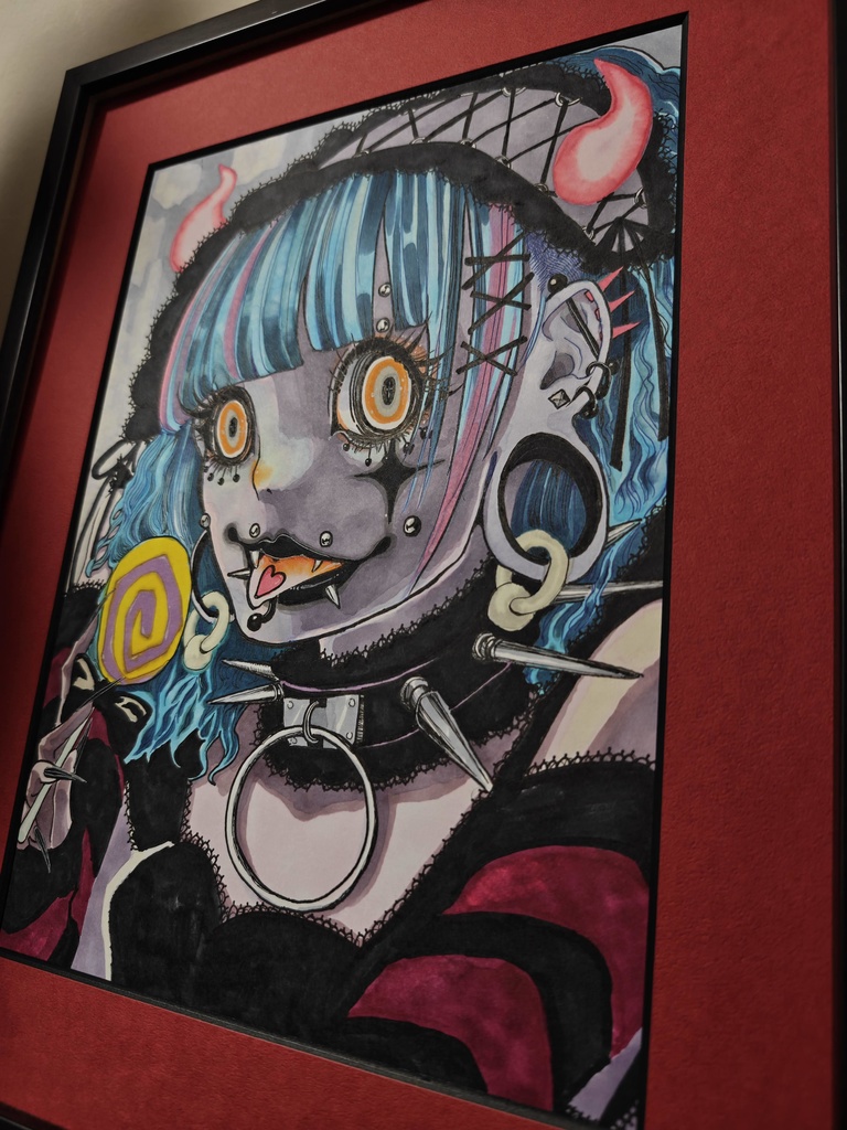 【マット額装原画】≪Empusa≫