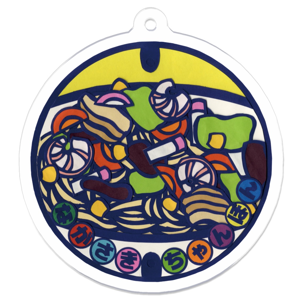 郷土料理マンホール 長崎県 ちゃんぽん