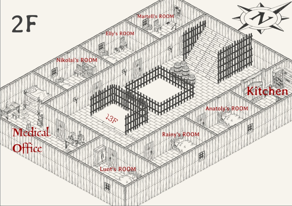 マダミスシナリオ「水平線上のノド」