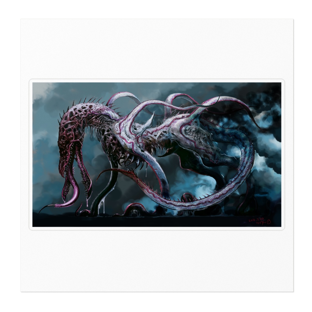 ティンダロスの猟犬ステッカー