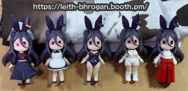 コスプレショーコちゃん　2頭身　3頭身