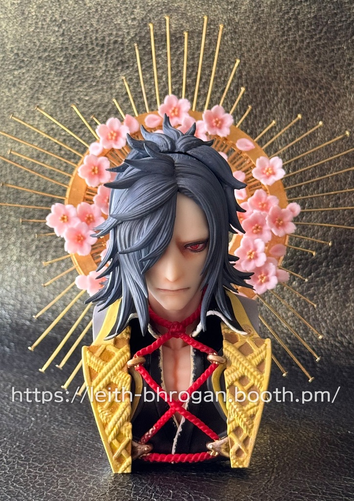 刀剣乱舞ONLINE【桜光背・大典太光世胸像】