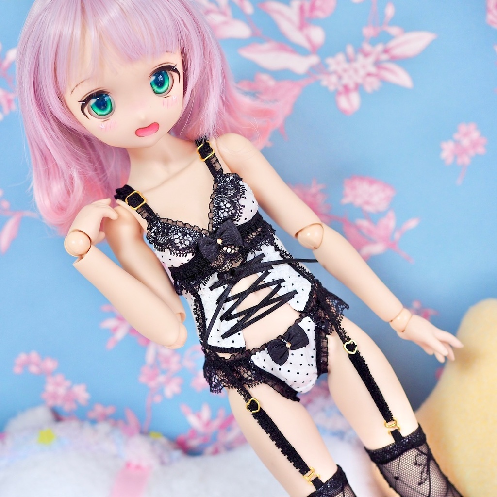 MDD/DD/DDdyサイズ『コルセットガーター下着セット』