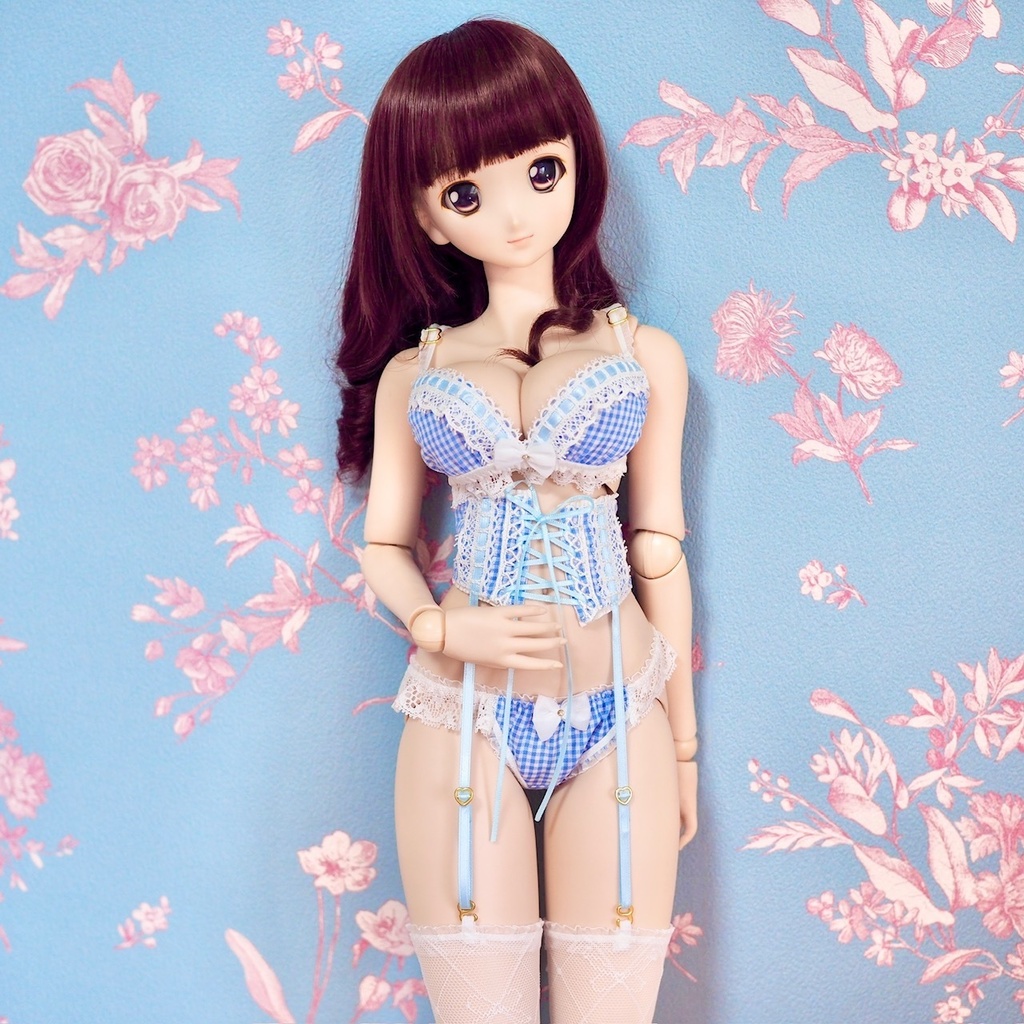 MDD/DD/DDdyサイズ『コルセットガーター下着セット』