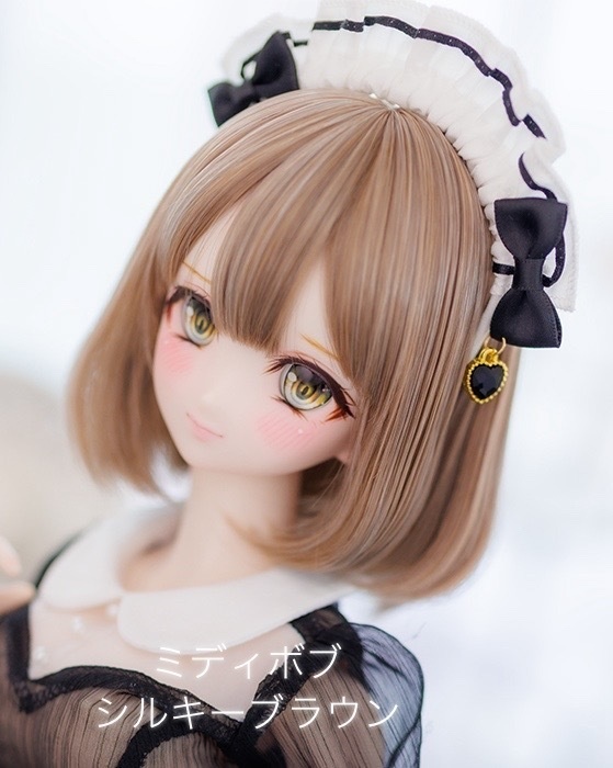 【10%OFF!秋の感謝セール】8~9inch(9inch)ウィッグ NEWミディボブ