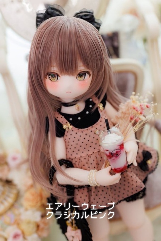 8~9inchウィッグ エアリーウェーブ