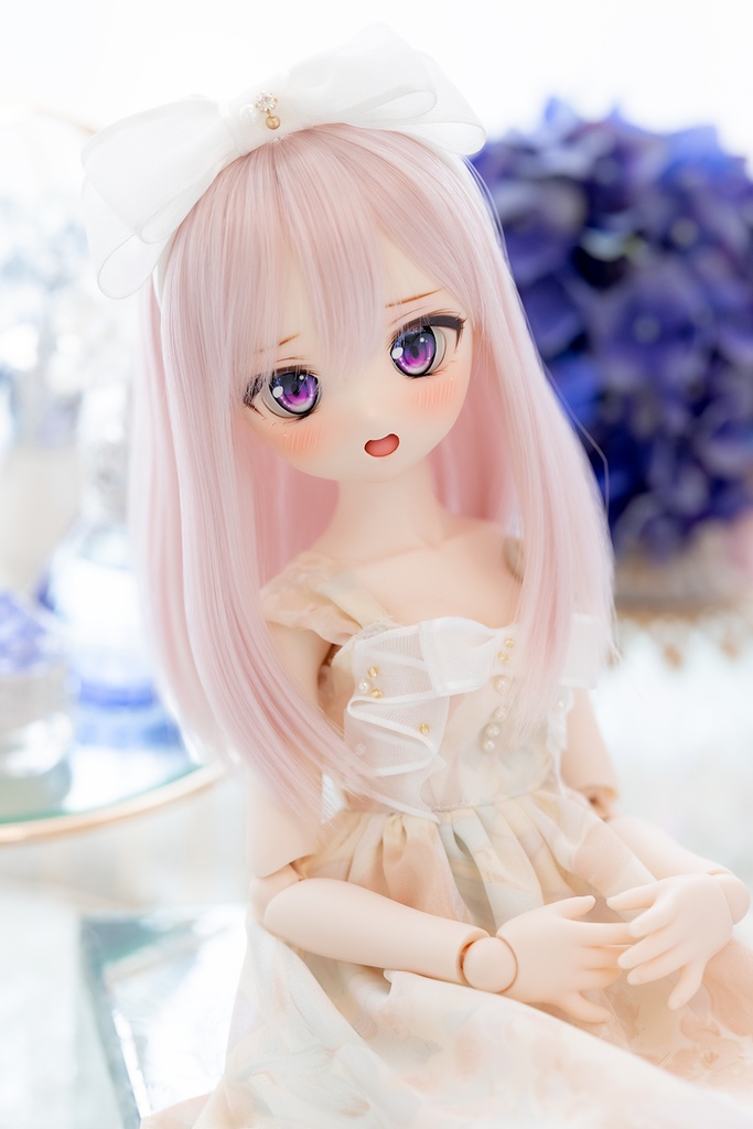 8~9inchウィッグ レディセミロング