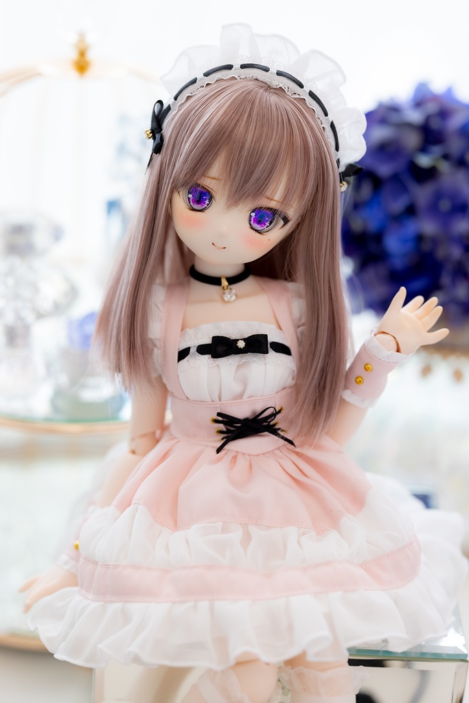 8~9inchウィッグ レディセミロング