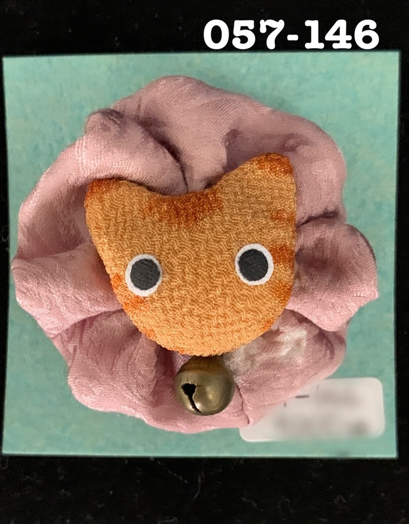 ドール用アクセ　茶トラの ねこクリップ