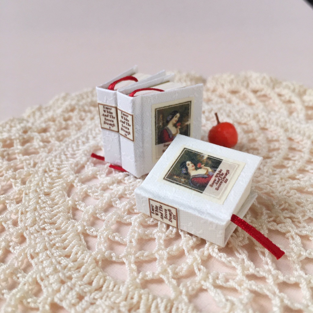 オビツ11サイズ 豆本 白雪姫 1,2,3巻セット