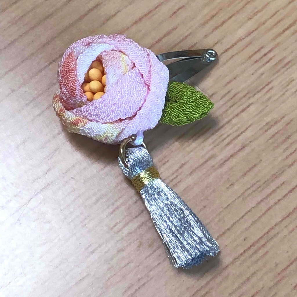 オビツ11サイズ 季節のお花や金魚の小さなパッチンどめ