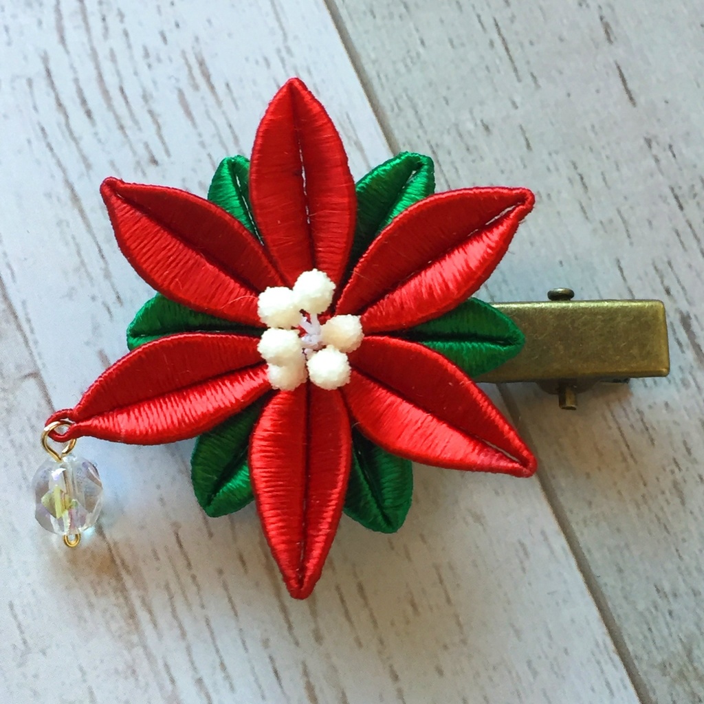 MSD以上対応 ドール用 つまみ細工のミニクリップ