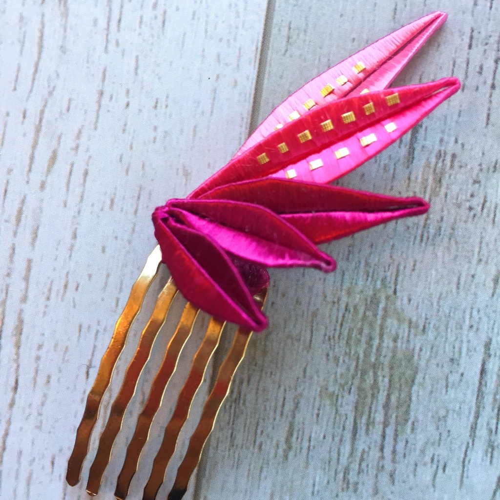 MSD以上対応 ドール用 つまみ細工のミニクリップ