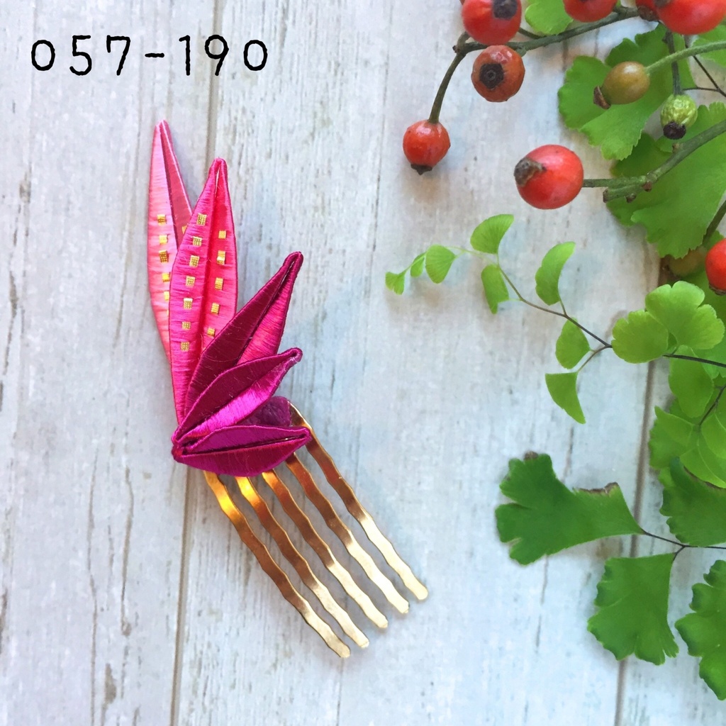 MSD以上対応 ドール用 つまみ細工のミニクリップ