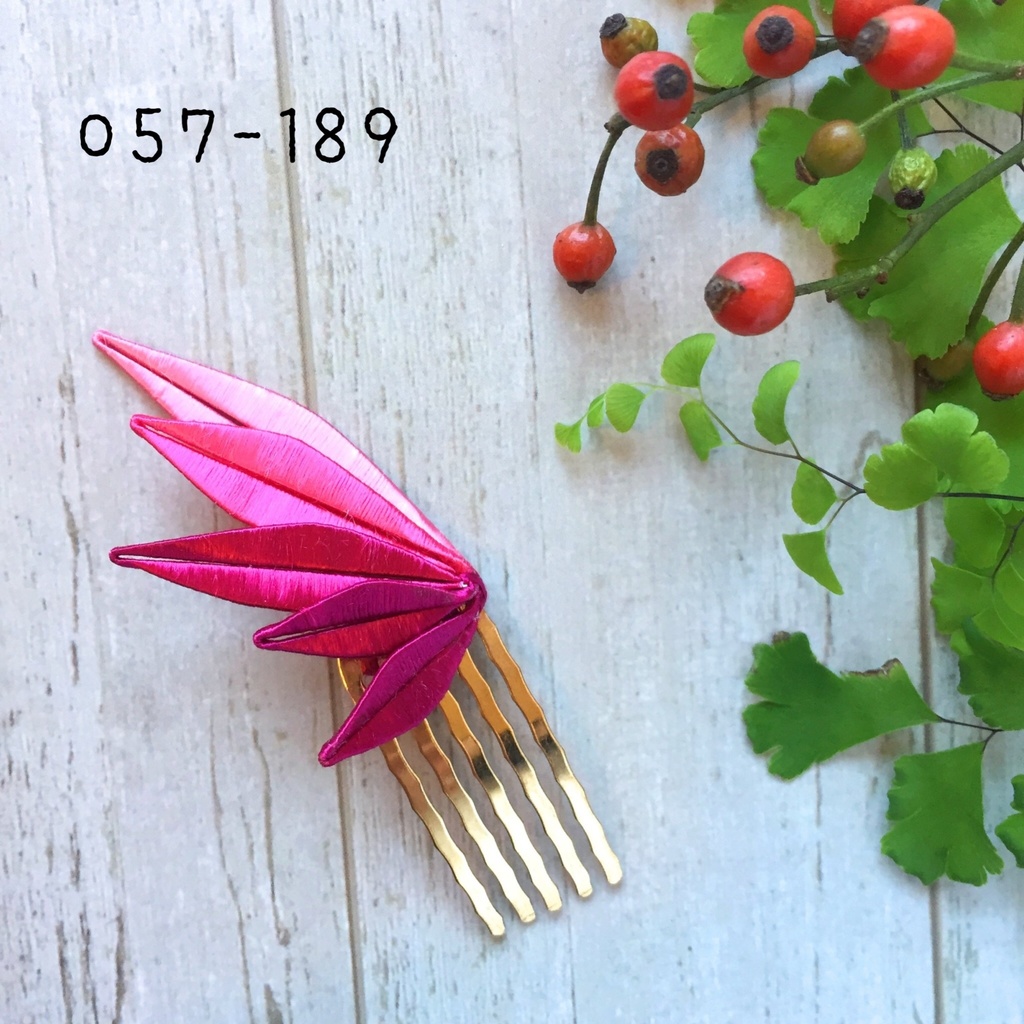 MSD以上対応 ドール用 つまみ細工のミニクリップ